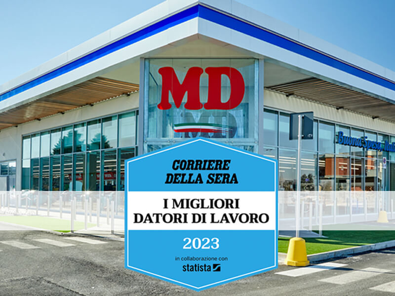 MD fa parte dei best employers 2023 d'Italia
